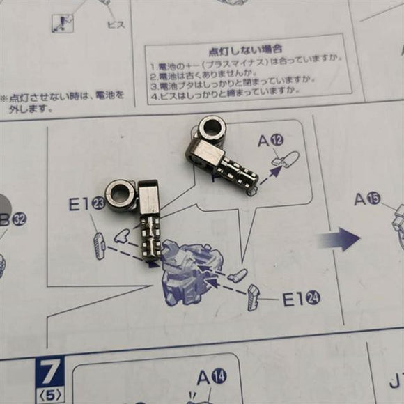 CA MG Luna Zaku D9 D10 J1 Metal replacement spare parts