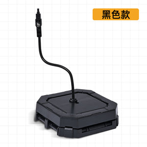 MOSHI MS121 Black White Snake shaped Movable ABS Base Stand for BB / MG / HG General Use (Kits not included)