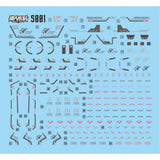 MASTER S001 Water Slide Decal for TWFM SD SDCS Aerial Collectibles