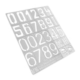 Alexen AJ0124 Stencil Tools for HENGLONG 1/16 Tank WW2 German Number Tools