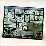 SH STUDIO Upgrade Metal Etching Parts MG 1/100 OVA Unicorn Series