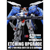 SH STUDIO Upgrade Metal Etching Parts for MG 1/100 EXS EX-S