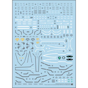Transamsphere TRS MG 1/100 GNY-001 ASTRAEA PROTO GN TWIN BROAD BLA DE Water Slide Decal (Kits not included) TRSMG021W