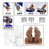 NewC RG 1/144 Shining Styling Hands / Mask / Shoulder Armor Upgrade Parts (Model not included)
