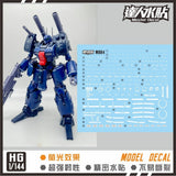 MASTER Water Slide Decal M004 RE 1/100 Guncannon Detector Collectibles