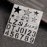 Alexen model Stencil Tool for AJ0125 1/16 China PLA Series Tank