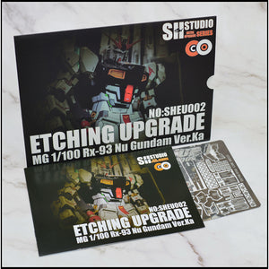 SH STUDIO Upgrade Metal Etching Parts for MG 1/100 Nu Ver.ka