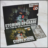 SH STUDIO Upgrade Metal Etching Parts for MG 1/100 Nu Ver.ka