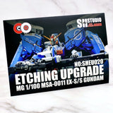 SH STUDIO Upgrade Metal Etching Parts for MG 1/100 EXS EX-S
