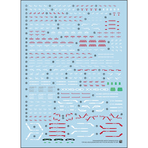 TRS Transamsphere MG Deathscythe EW roussette unit Water slide decal TRSMG003
