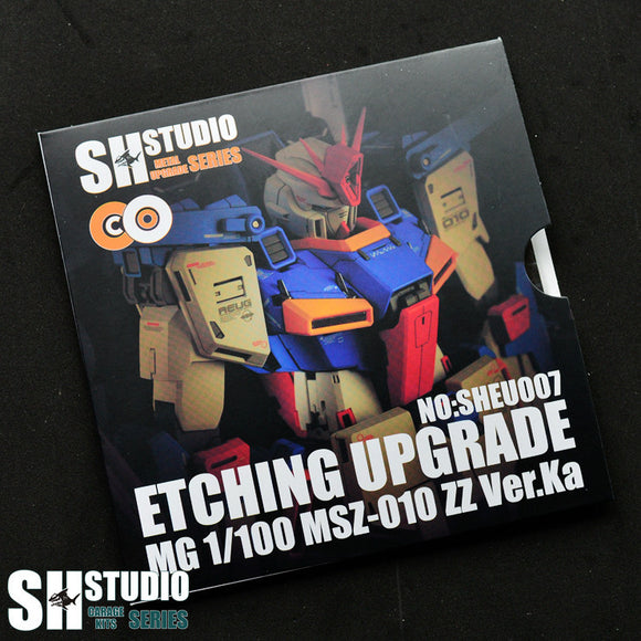 SH STUDIO Upgrade Metal Etching Parts for 1/100 MG ZZ Ver.ka