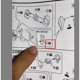 CD butcher parts for 6638 Full armor unicorn C6