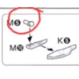 CD butcher parts for MG Aile strike fighter