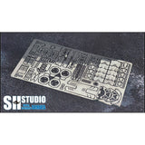 SH STUDIO Upgrade Metal Etching Parts for MG 1/100 Sazabi Ver.ka