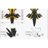 1010 Water Slide Decal for MG 1/100 Phenex Narrative NT Ver. 1010MG043