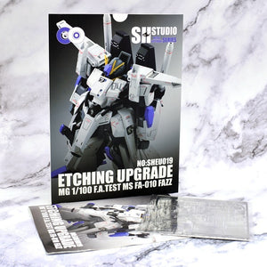 SH STUDIO Upgrade Metal Etching Parts MG 1/100 FAZZ FA ZZ Ver.ka