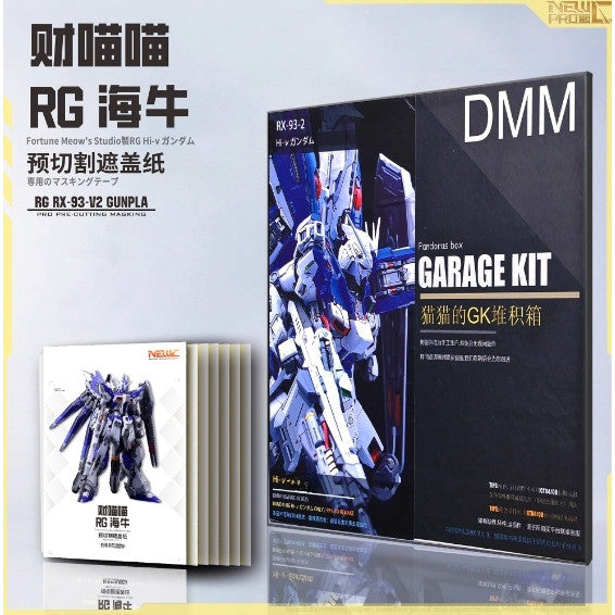 NewC DMM RG 1/144 HI NU Pro Pre-cutting Maksing Tape (Model not included)