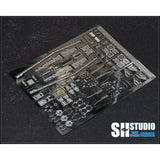 SH STUDIO Upgrade Metal Etching Parts for MG 1/100 GTO Origin RX-78-2