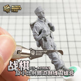 Alexen AJ0063 Miniature Wargame Trimming / Hook / Parting line Scraper Board