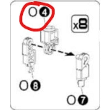 CD butcher parts for 8816 ASTRAEA