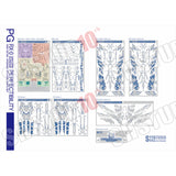 SH STUDIO Upgrade Metal Etching Parts for PG 1/60 Perfectibility Unicorn