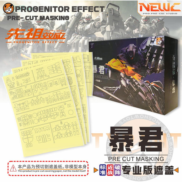 NewC FOX HOUND TYRANT PRO Masking Tape Pre Cut (Kits not included)
