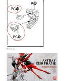 CD butcher parts for 8806 Astray Red Frame PC16 PC8