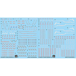 YAN Water Slide Decal GHOST HG 1/144 Mighty Strike Freedom (YANHG014) 20250721
