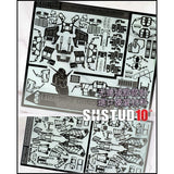 SH STUDIO Upgrade Etching Parts for PGU PG 1/60 RX-78-2