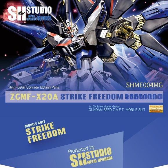 SH STUDIO Upgrade Metal Etching Parts for MG 1/100 Strike Freedom