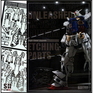 SH STUDIO Upgrade Etching Parts for PGU PG 1/60 RX-78-2