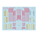 GUGU HG 1/144 MIGHTY STBIKE FREEDOM Water Slide Decal GUGUHG010