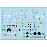 TRS Water slide decal For RG Astraea F RED Collectibles