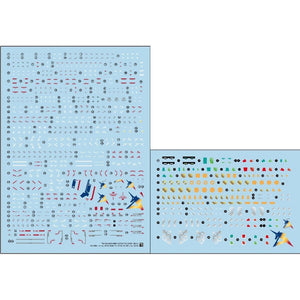 TRS Water slide decal For RG NU RX-93FF Collectibles