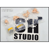 SH 1/12  MEGAMI DEVICE MD FAG MU073B KOI Tactical Vest Body Accessory Set Upgrade Resin GK Parts (Not kits,no model)