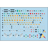 Transamsphere TRS RG 1/144 RX-93ff Nu Long Distandce Funnel Water Slide Decal Collectibles
