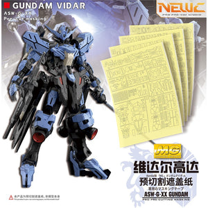 NewC MG 1/100 VIDAR Pre-cut Masking Tape (Not the kits)