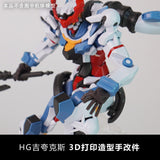 Plasticist Studio SDJJ055 3d Print Hands Parts for HG 1/144 GQuuuuuuX