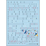 Transamsphere TRS RG 1/144 RX-93ff Nu Long Distandce Funnel Water Slide Decal Collectibles