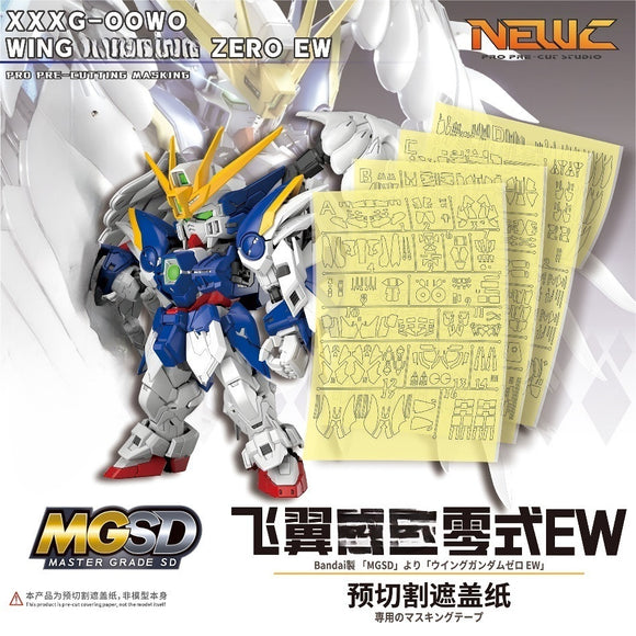 NewC 1/100 MGSD Wing Zero EW Pre-Cut Masking Tape no model Collectibles