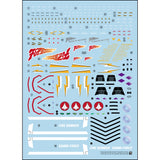 TRS  water slide decal for  HG 1/100 Macross VF-19 Custom Fire Valkyrie Collectibles
