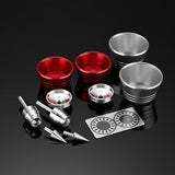 MOSHI MS120 Metal Booster Parts ENGINE TYPE Etching Metal Deatil Upgrade Parts