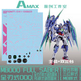 AMAX Water Slide Decal Fluo TYPE 1/100 MB 00 QANT 00Q Full Sabe r Stand TRANS-AM TYPE AMAXMB001