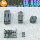 Anubis TX039 EX038 EX039 Detail parts for HG 1/144 GQuuuuuuX POLICE ZAKU EYE Shoulder booster backpack