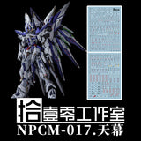 1010 Water Slide Decal for EINTA Sky Defender YUJIAOLAND 1010GM012
