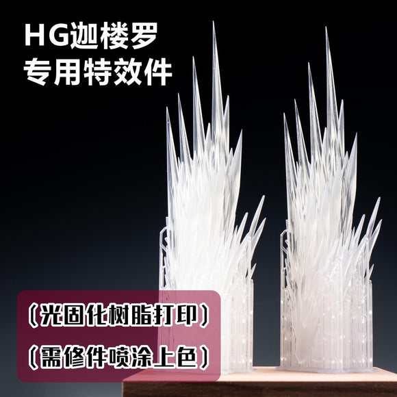 TAS HG 1/144 Black Knight SQUAD Ca-re.A Wing Effects Print Parts 20250717