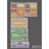 SH STUDIO Metal Etching Etched Parts for MG 1/100 02 BANSHEE Norn