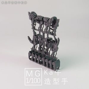 Plasticist Studio 3D Print Hand Parts for MG NU V Hi Nu Ver.ka / MG Stein Sinanju Ver.ka / MG Jesta B&C (No kits, no model)