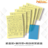 NewC HG 1/144 Black Knight Squad Cal-re.A  Pre-Cut Masking Tape no model Collectibles