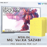 20250722 TAS Pro Masking Tape / Detail Upgrade Parts / Etching Parts for MG SAZABI Ver.ka